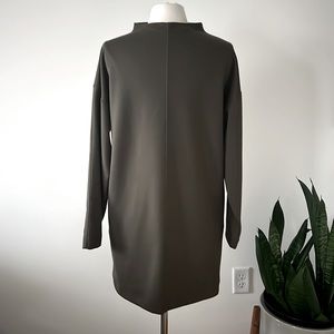 Prologue Mini Olive Green Pullover Dress Sz Medium